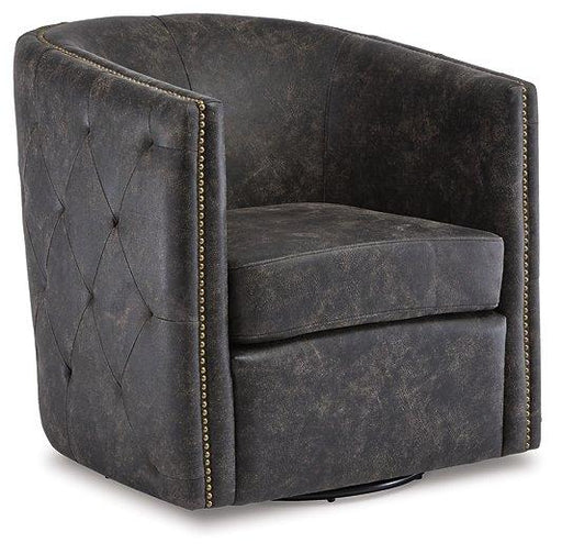 Brentlow Swivel Accent Chair - Aumand's Furniture (North Walpole, NH) 
