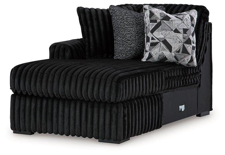 Midnight-Madness Sectional with Chaise - Aumand's Furniture (North Walpole, NH) 