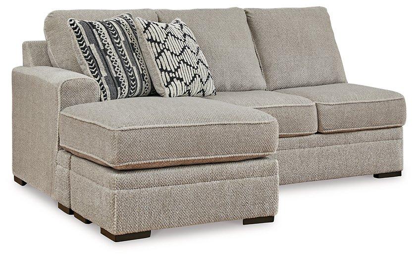 Calnita Sectional with Chaise - Aumand's Furniture (North Walpole, NH) 