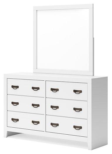 Binterglen Dresser and Mirror - Aumand's Furniture (North Walpole, NH) 