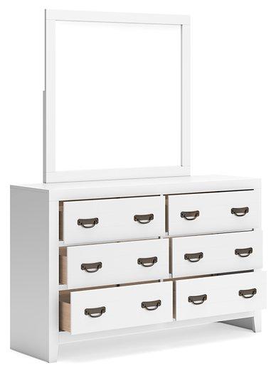 Binterglen Dresser and Mirror - Aumand's Furniture (North Walpole, NH) 