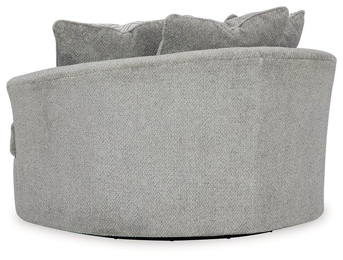 Casselbury Oversized Swivel Accent Chair - Aumand's Furniture (North Walpole, NH) 