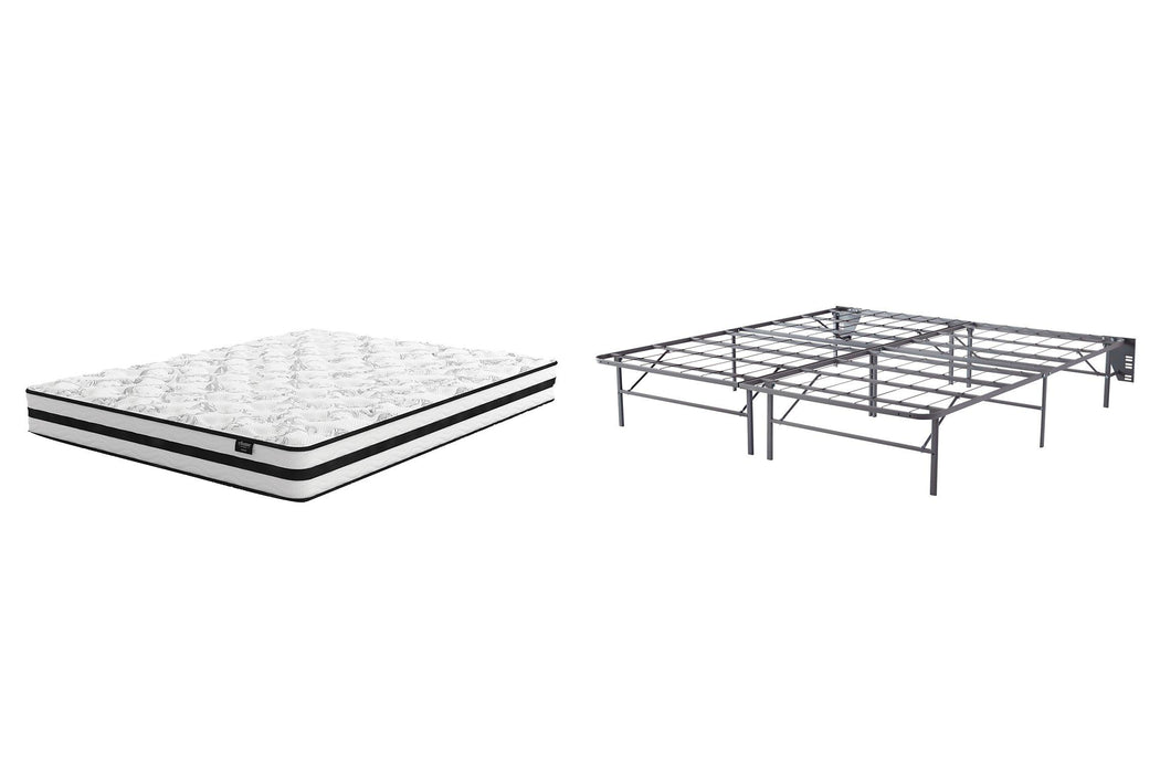 8 Inch Chime Innerspring Mattress Set - Aumand's Furniture (North Walpole, NH) 