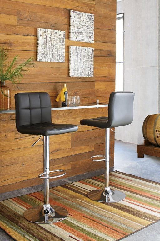 Bellatier Adjustable Height Bar Stool - Aumand's Furniture (North Walpole, NH) 