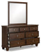 Danabrin Dresser and Mirror - Aumand's Furniture (North Walpole, NH) 
