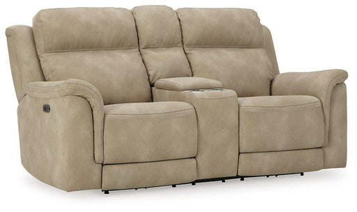 Next-Gen DuraPella Power Reclining Loveseat with Console - Aumand's Furniture (North Walpole, NH) 