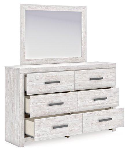 Cayboni Dresser and Mirror - Aumand's Furniture (North Walpole, NH) 