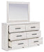Cayboni Dresser and Mirror - Aumand's Furniture (North Walpole, NH) 