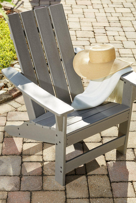 Visola Outdoor Adirondack Chair Set with End Table - Aumand's Furniture (North Walpole, NH) 