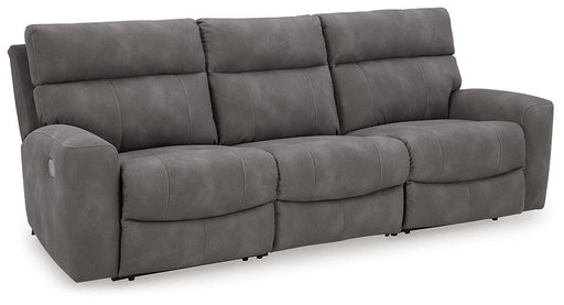 Next-Gen DuraPella Power Reclining Sectional Sofa - Aumand's Furniture (North Walpole, NH) 