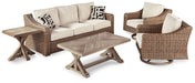Beachcroft Outdoor Seating Set - Aumand's Furniture (North Walpole, NH) 