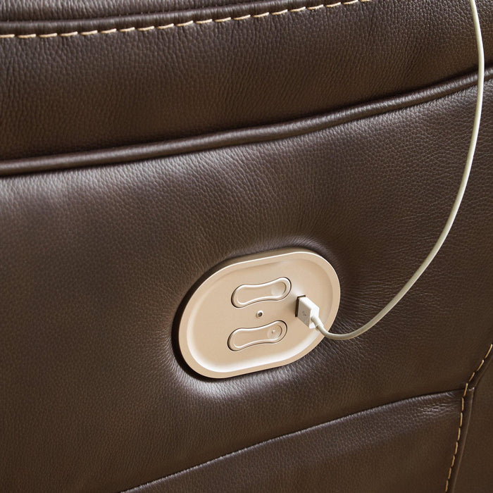 Dunleith Power Recliner - Aumand's Furniture (North Walpole, NH) 