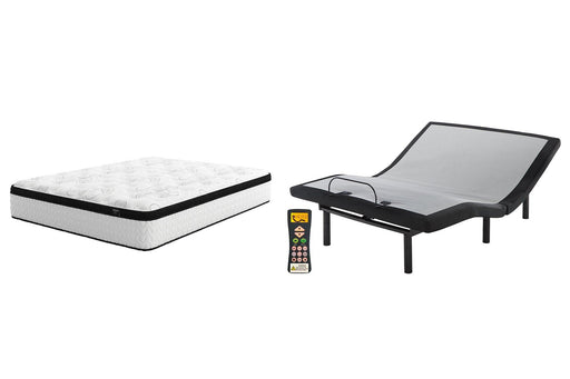 Chime 12 Inch California King Hybrid Mattress Package - Aumand's Furniture (North Walpole, NH) 