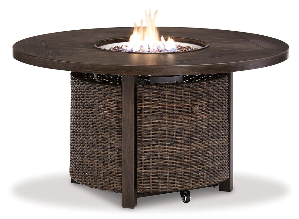 Paradise Trail Outdoor Sofa, Lounge Chairs and Fire Pit Table - Aumand's Furniture (North Walpole, NH) 