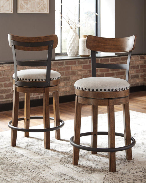 Valebeck Counter Height Bar Stool - Aumand's Furniture (North Walpole, NH) 