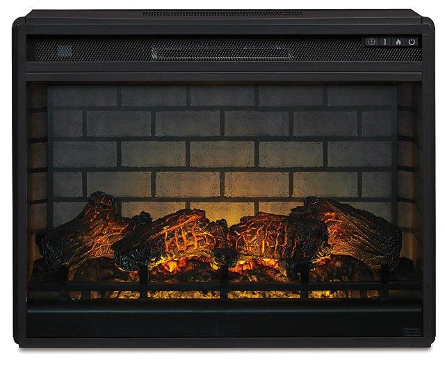 Entertainment Accessories Electric Infrared Fireplace Insert - Aumand's Furniture (North Walpole, NH) 