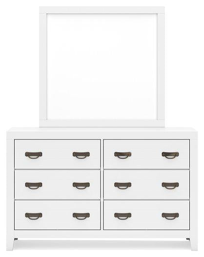 Binterglen Dresser and Mirror - Aumand's Furniture (North Walpole, NH) 