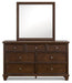Danabrin Dresser and Mirror - Aumand's Furniture (North Walpole, NH) 