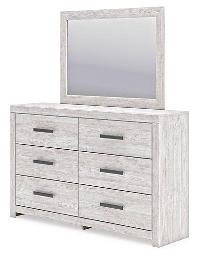 Cayboni Dresser and Mirror - Aumand's Furniture (North Walpole, NH) 