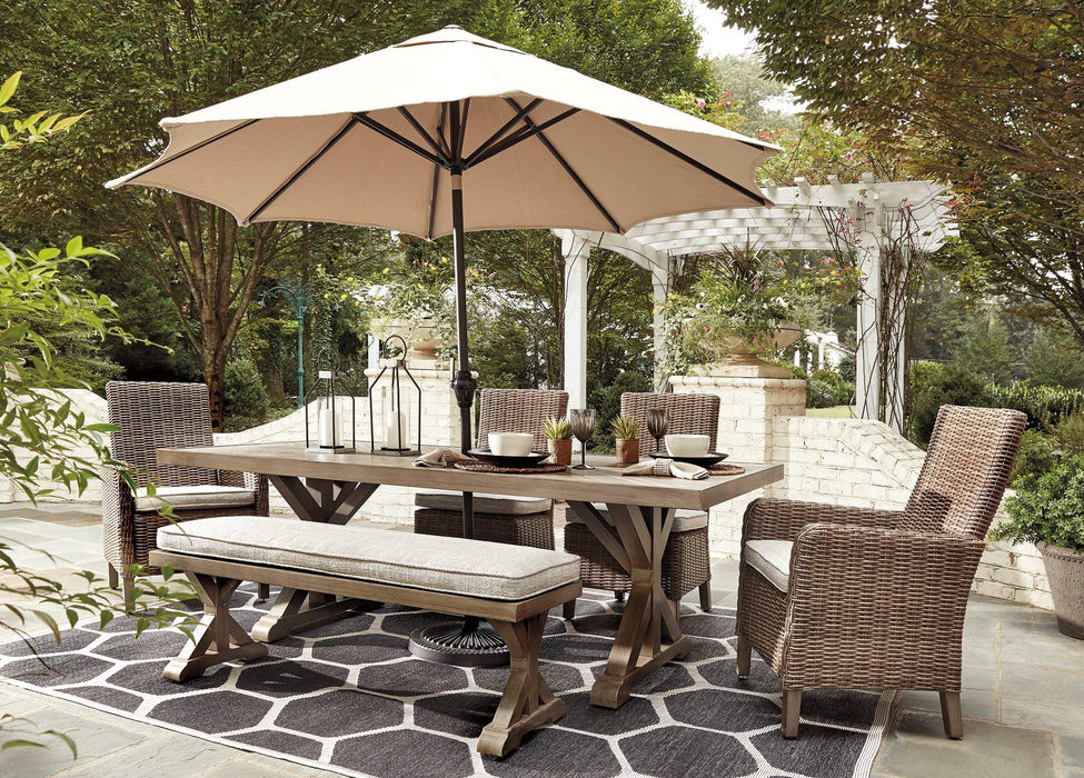 Beachcroft Outdoor Dining Table - Aumand's Furniture (North Walpole, NH) 