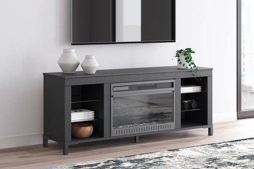 Cayberry 60" TV Stand with Electric Fireplace - Aumand's Furniture (North Walpole, NH) 
