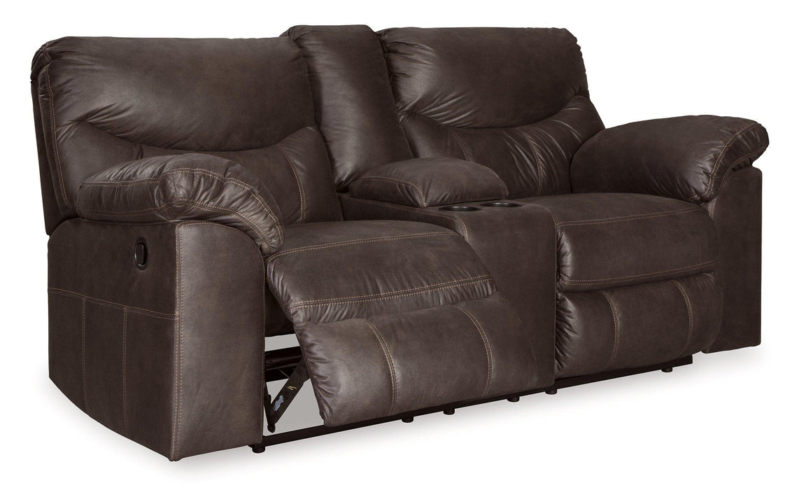 Boxberg Reclining Loveseat with Console