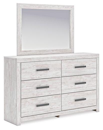 Cayboni Dresser and Mirror - Aumand's Furniture (North Walpole, NH) 