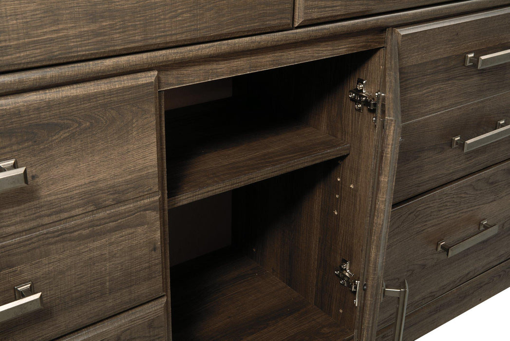 Juararo Dresser and Mirror - Aumand's Furniture (North Walpole, NH) 