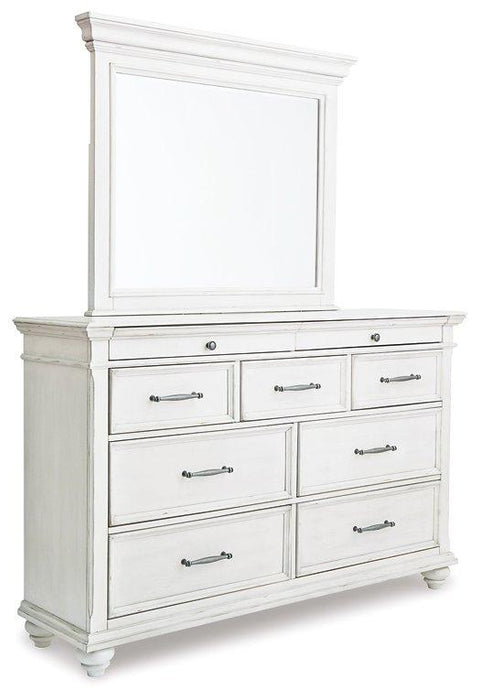 Kanwyn Dresser and Mirror - Aumand's Furniture (North Walpole, NH) 