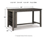 Caitbrook Counter Height Dining Package - Aumand's Furniture (North Walpole, NH) 