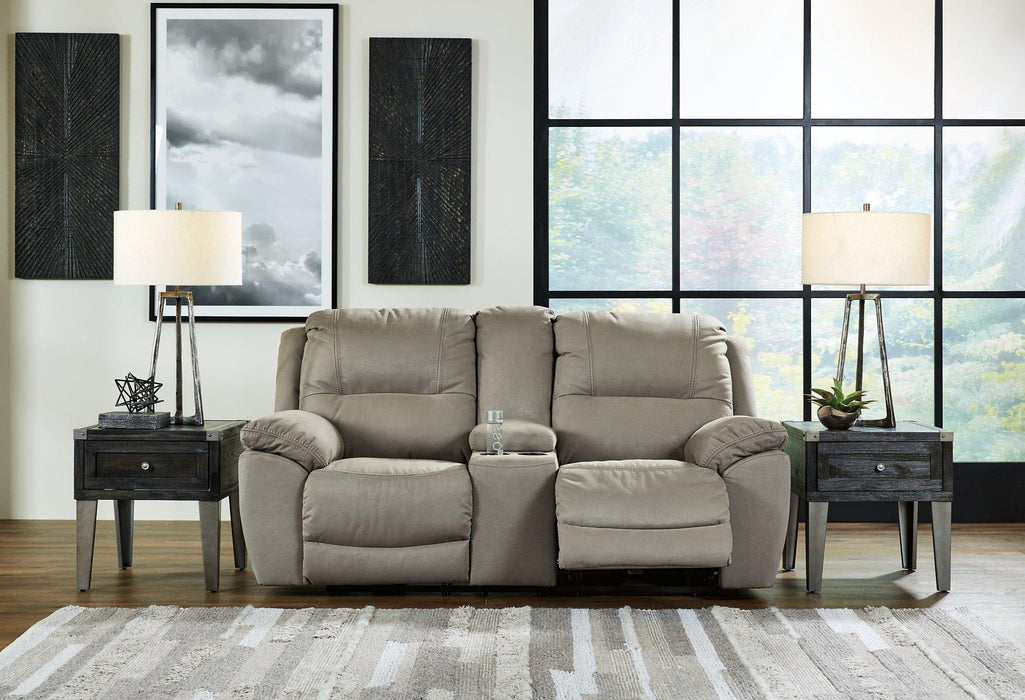 Next-Gen Gaucho Reclining Loveseat with Console - Aumand's Furniture (North Walpole, NH) 