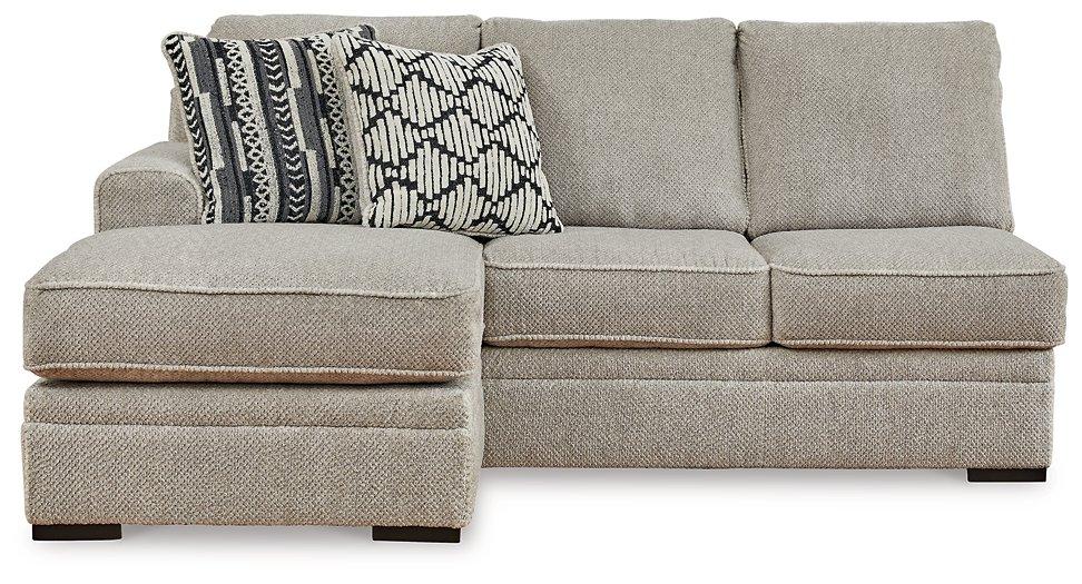 Calnita Sectional with Chaise - Aumand's Furniture (North Walpole, NH) 