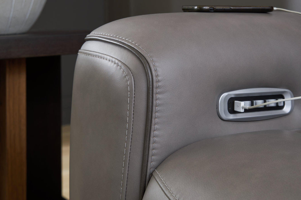 5Z-Comfort Power Reclining Loveseat with Console - Aumand's Furniture (North Walpole, NH) 