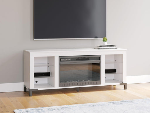 Brollevi 60" TV Stand with Electric Fireplace - Aumand's Furniture (North Walpole, NH) 