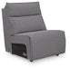 Modmax II Power Reclining Sectional with Audio Consoles - Aumand's Furniture (North Walpole, NH) 
