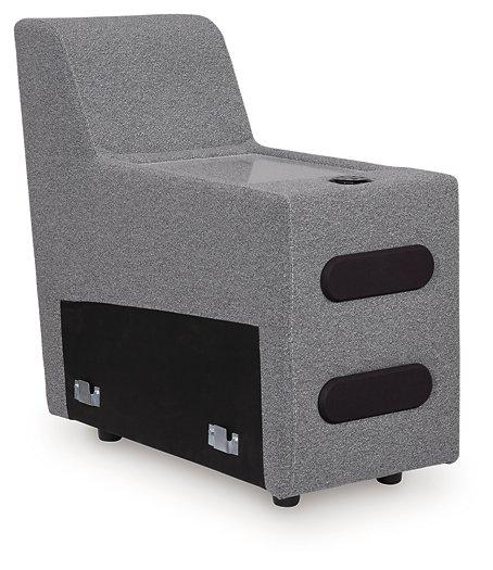 Modmax II Power Reclining Sectional with Audio Consoles - Aumand's Furniture (North Walpole, NH) 