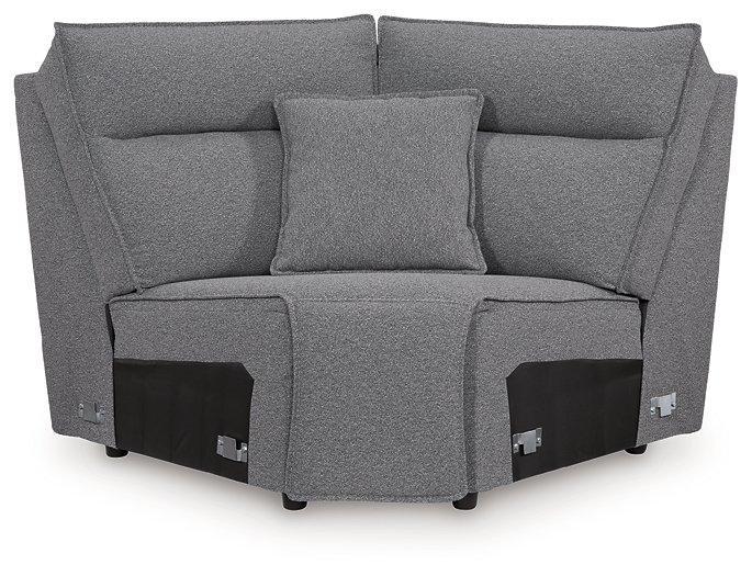 Modmax II Power Reclining Sectional with Audio Consoles - Aumand's Furniture (North Walpole, NH) 