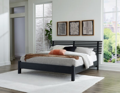 Danziar Slat Bed - Aumand's Furniture (North Walpole, NH) 