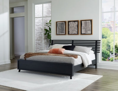 Danziar Slat Bed - Aumand's Furniture (North Walpole, NH) 