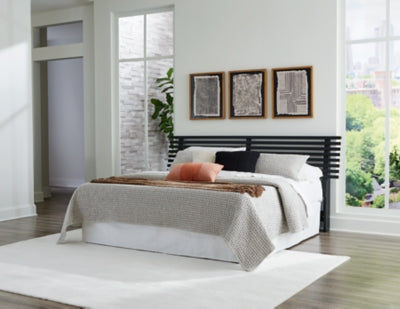Danziar Slat Bed - Aumand's Furniture (North Walpole, NH) 