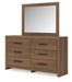 Broachmyn Dresser and Mirror - Aumand's Furniture (North Walpole, NH) 
