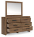 Broachmyn Dresser and Mirror - Aumand's Furniture (North Walpole, NH) 