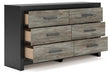 Broachmyn Dresser and Mirror - Aumand's Furniture (North Walpole, NH) 