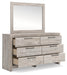 Broachmyn Dresser and Mirror - Aumand's Furniture (North Walpole, NH) 