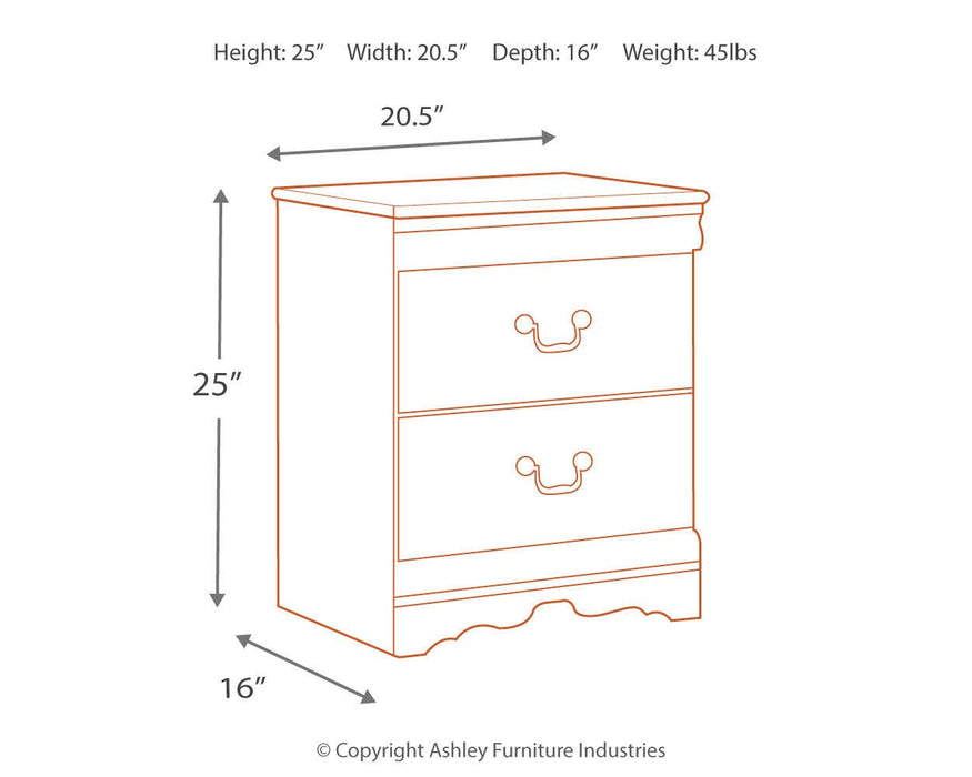 Anarasia Nightstand - Aumand's Furniture (North Walpole, NH) 