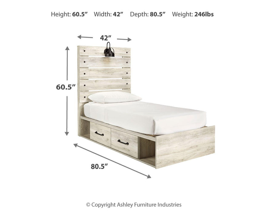 Cambeck Bed with 4 Storage Drawers - Aumand's Furniture (North Walpole, NH) 