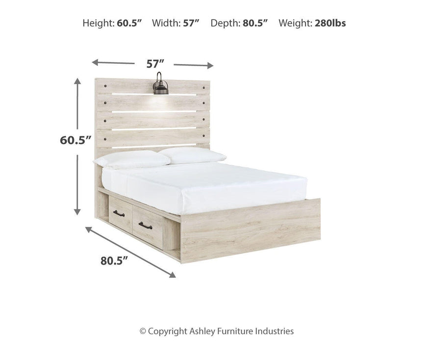 Cambeck Bed with 4 Storage Drawers - Aumand's Furniture (North Walpole, NH) 