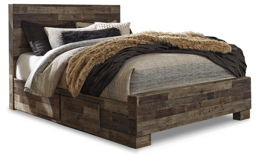 Derekson Bed with 2 Side Storage - Aumand's Furniture (North Walpole, NH) 