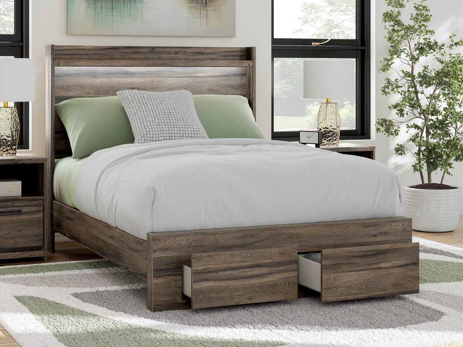 Elbrim Panel Storage Bed - Aumand's Furniture (North Walpole, NH) 