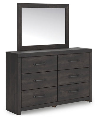 Hollivern Dresser and Mirror - Aumand's Furniture (North Walpole, NH) 